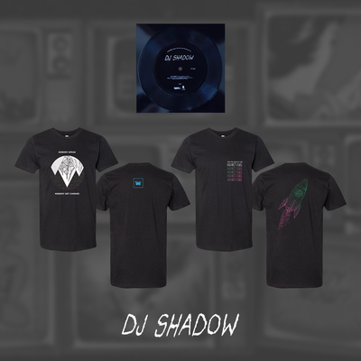 New Lyric Tees, Flexi-Disc, and More Updates From DJ Shadow